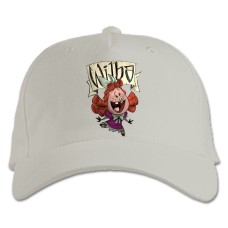 Baseball cap with Print Wilba - white