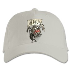 Baseball cap with Print Webber - white