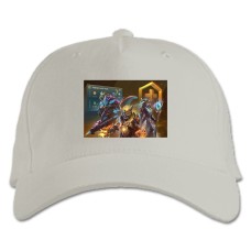 Baseball cap with Print Dota Plus - white