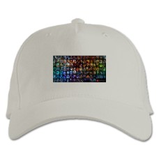 Baseball cap with Print Dota 2 All The Characters - white
