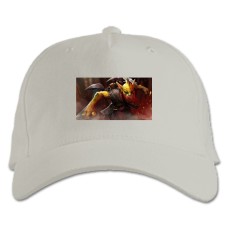 Baseball cap with Print Dota 2 Goblin - white