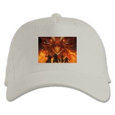 Baseball cap with Print Dungeons & Dragons Cover - white