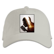 Baseball cap with Print Dying Light Cover 2 - white