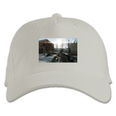 Baseball cap with Print Escape From Tarkov Hunting - white