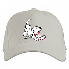 Baseball cap with Print 101 Dalmatians Sleepy Puppy - white