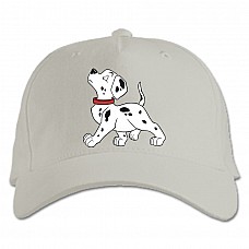 Baseball cap with Print 101 Dalmatians Proud Puppy - white