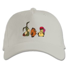 Baseball cap with Print Winnie The Pooh Main Characters - white