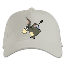 Baseball cap with Print Winnie The Pooh Eeyore - white