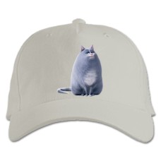 Baseball cap with Print The Secret Life Of Pets Chloe Cat - white