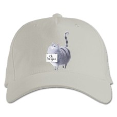 Baseball cap with Print The Secret Life Of Pets You Again - white