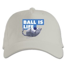 Baseball cap with Print The Secret Life Of Pets Ball Is Life - white