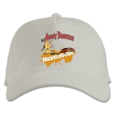 Baseball cap with Print Angry Beavers Nickelodeon Version - white