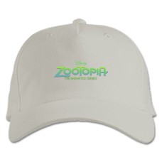 Baseball cap with Print Zootopia Logo - white
