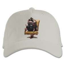 Baseball cap with Print Zootopia Mr Big - white
