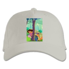 Baseball cap with Print Dora The Explorer Rogue - white