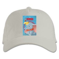 Baseball cap with Print Dambo Main Theme - white