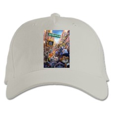 Baseball cap with Print Zootopia Zootropolis - white