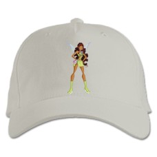 Baseball cap with Print Winx Club Princess Layla - white