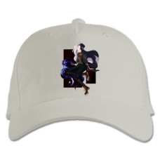 Baseball cap with Print Winx Club Princess In Black - white