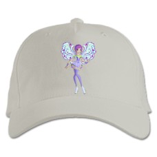 Baseball cap with Print Winx Club Cute Princess - white