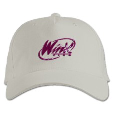 Baseball cap with Print Winx Club Logo - white