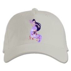 Baseball cap with Print Winx Club Violet Princess - white