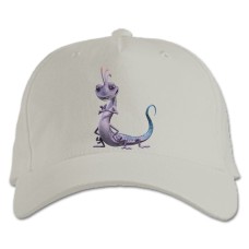 Бейсболка с принтом Корпорация Монстров Монстр - белая