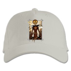 Baseball cap with Print The Nightmare Before Christmas Jack Skellington Art - white