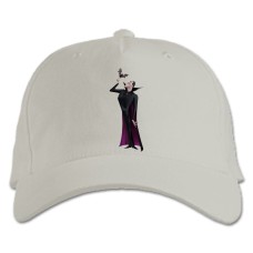 Кепка з принтом Готель Трансільванія Монстри На Канікулах Вампір - біла