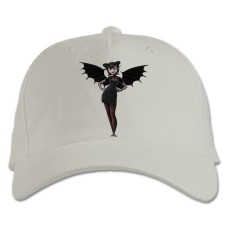 Кепка з принтом Готель Трансільванія Монстри На Канікулах Дівчина - біла