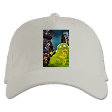 Кепка з принтом Готель Трансільванія Монстри На Канікулах Головна Тема - біла