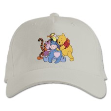 Baseball cap with Print Winnie-The-Pooh Friends - white