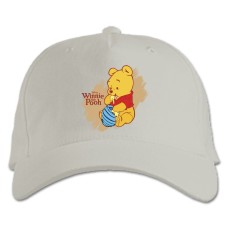 Baseball cap with Print Winnie-The-Pooh Bear - white