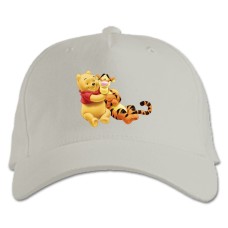 Baseball cap with Print Winnie-The-Pooh TIGGer And Pooh - white