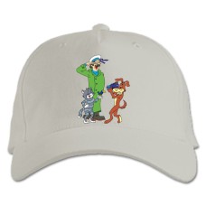 Baseball cap with Print Buttermilk Heroes - white