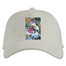 Бейсболка с принтом Рапунсель Главная Тема - белая