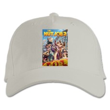 Baseball cap with Print The Nut Job Main Heroes - white