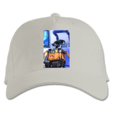 Baseball cap with Print Wall-E Robot Hero - white
