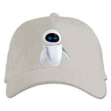 Baseball cap with Print Wall-E Robot Eva - white