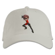 Baseball cap with Print The Incredibles Helen Parr - white