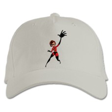 Baseball cap with Print The Incredibles Elastigirl - white