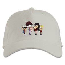Baseball cap with Print The Incredibles Cartoon Version - white