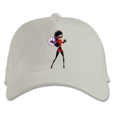 Baseball cap with Print The Incredibles Violet Parr - white