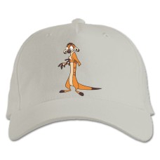 Baseball cap with Print Timon And Pumbaa Scary Timon - white
