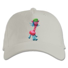 Baseball cap with Print Trolls Cooper - white