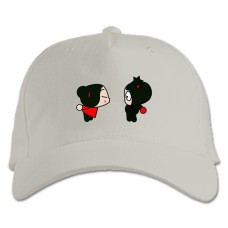 Бейсболка с принтом Джетикс Пука И Garu - белая