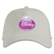 Baseball cap with Print Disney Princess Logo - white