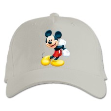 Baseball cap with Print Disney Mickey Mouse Hero - white