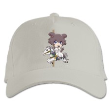 Baseball cap with Print Beastars Cute Hero - white