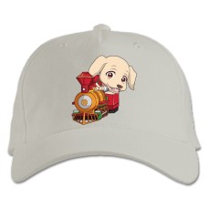 Baseball cap with Print Beastars Funny Hero - white